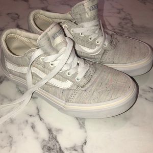 Gray Speckled Vans